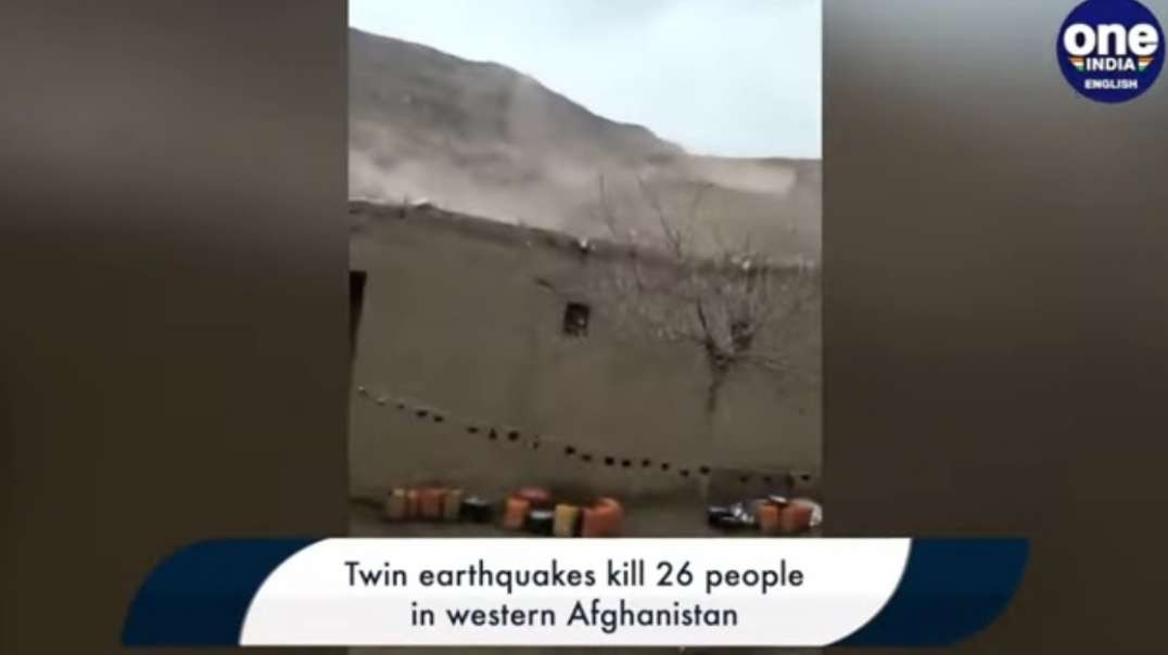 Afghanistan earthquake kills at least 26 as houses collapse _ Oneindia News.mp4