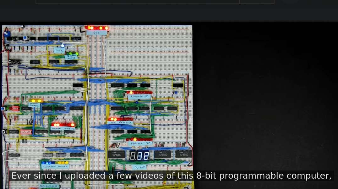 The Basis of the Freemasonic A.i.-supercomputer fake-god ... Constructing an 8-bit computer which Expands into Microwave Tower-Of-Babel Technology for a Genocidal Hivemind-Army