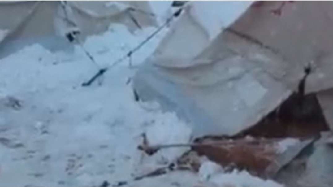 Heavy snow and rain devastate hundreds of Syrian refugee camps