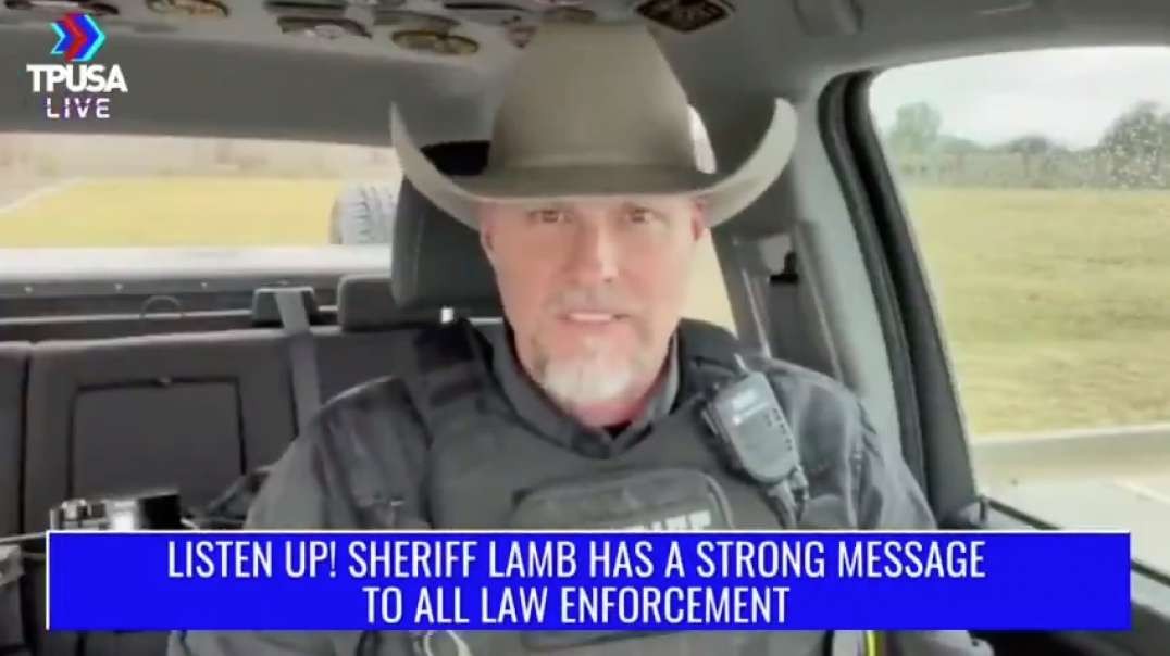 Arizona Sheriff With A Strong Message To All Law Enforcement ! re up - NR.5 words