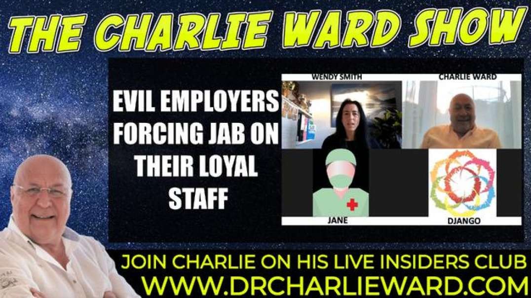 EVIL EMPLOYERS FORCING JAB ON THEIR LOYAL STAFF WITH WENDY SMITH, JANE & CHARLIE WARD