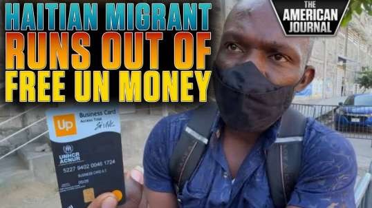 Haitian Migrants En Route To US Complains That His UN Debit Card Hasn’t Been Filled With Cash In Several Days