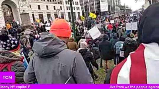 live from we the people against the tyrant leaders in Albany NY capital P4
