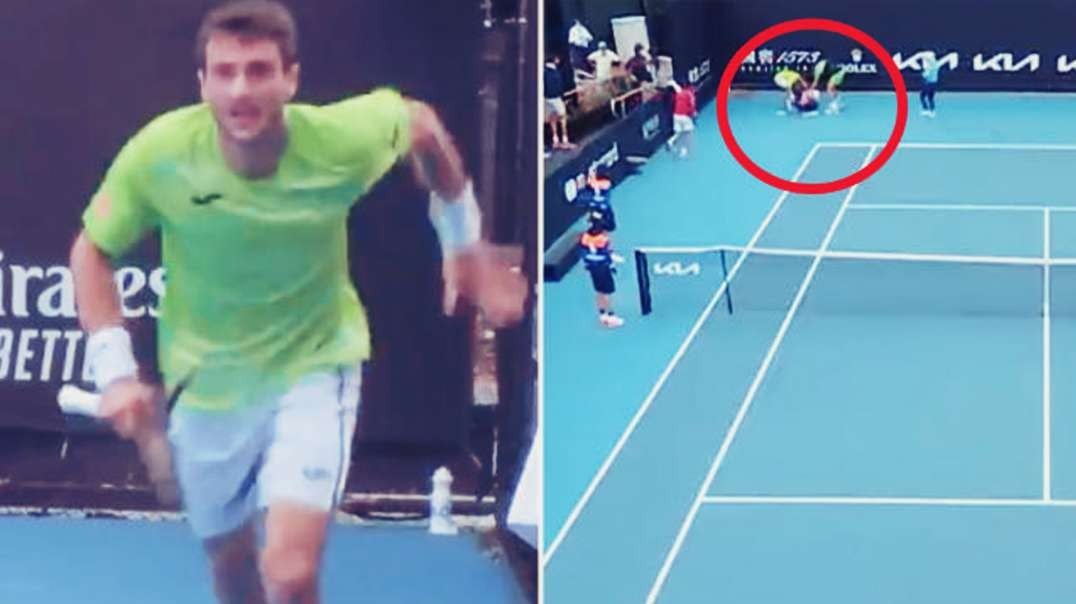 Ball Boy At Australian Open Collapses Mid Match