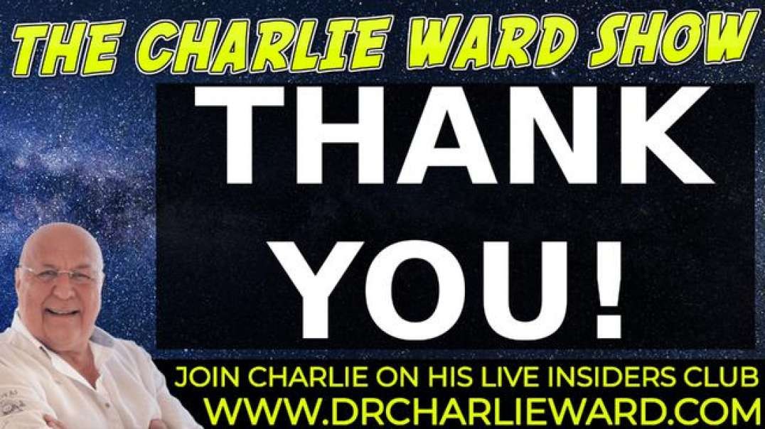 A BIG THANK YOU! WITH CHARLIE WARD