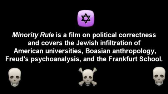 Minority Rule - How the JEWS slowely kill the World by messing up with our minds in schools. The Rise of Political Correctness (the jewish killing of the Human Race, through manipulation)