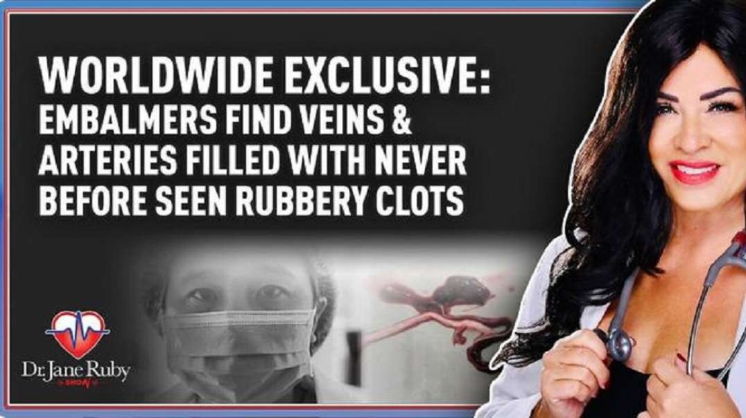 Worldwide Exclusive - Embalmers Find Veins & Arteries Filled with Never Before Seen Rubbery Clots