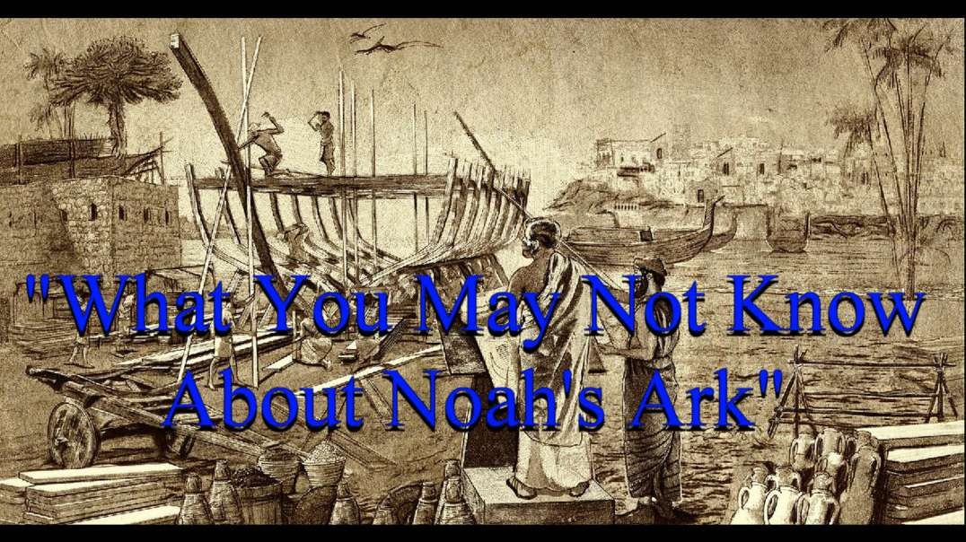 What You May Not Have Known About Noah's Ark
