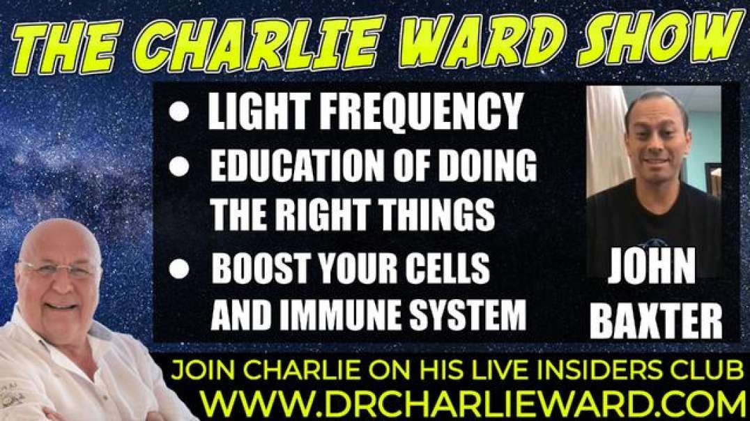 BAXTER BIOHEALTH, BOOST YOUR CELLS & IMMUNE SYSTEM WITH JOHN BAXTER & CHARLIE WARD