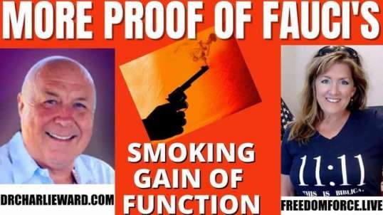 MORE PROOF OF FAUCI'S SMOKING GAIN OF FUNCTION WITH MELISSA REDPILL & CHARLIE WARD