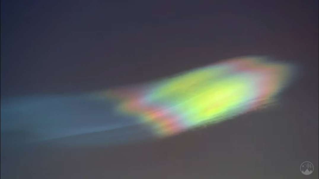 Very rare Polar Stratospheric Clouds Type II appear over Scandinavia