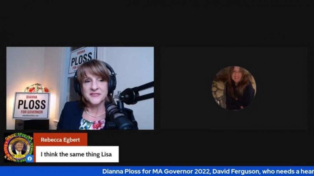 Dianna Ploss for MA Governor 2022,  David Ferguson, who needs a heart transplant is not getting it b.mp4