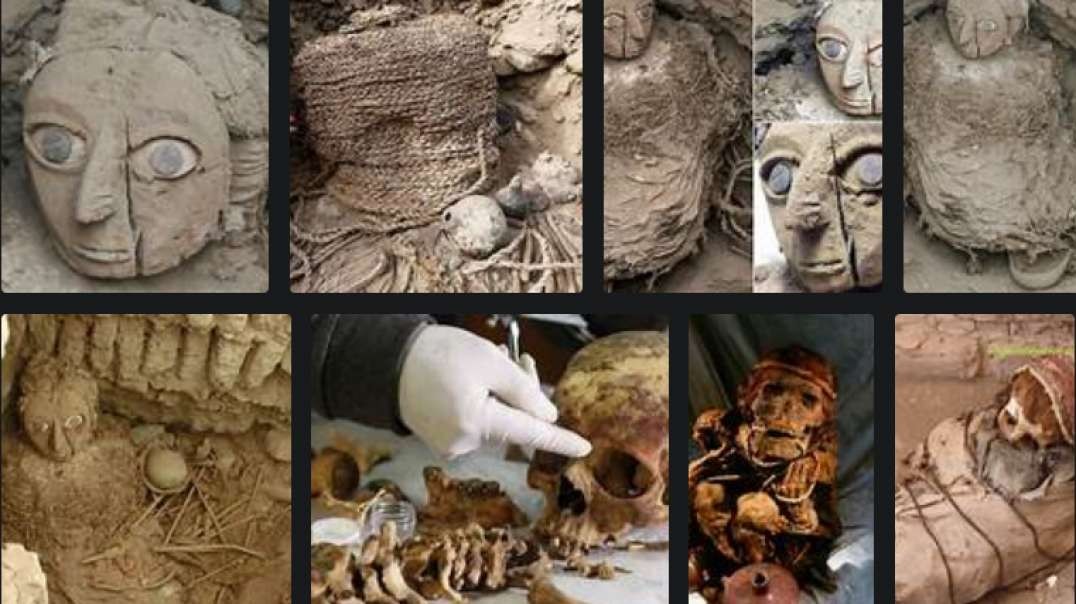 Ancient Wari Mummies (With Blue Eyes) Discovered in Peru, Alongside Child Sacrifices