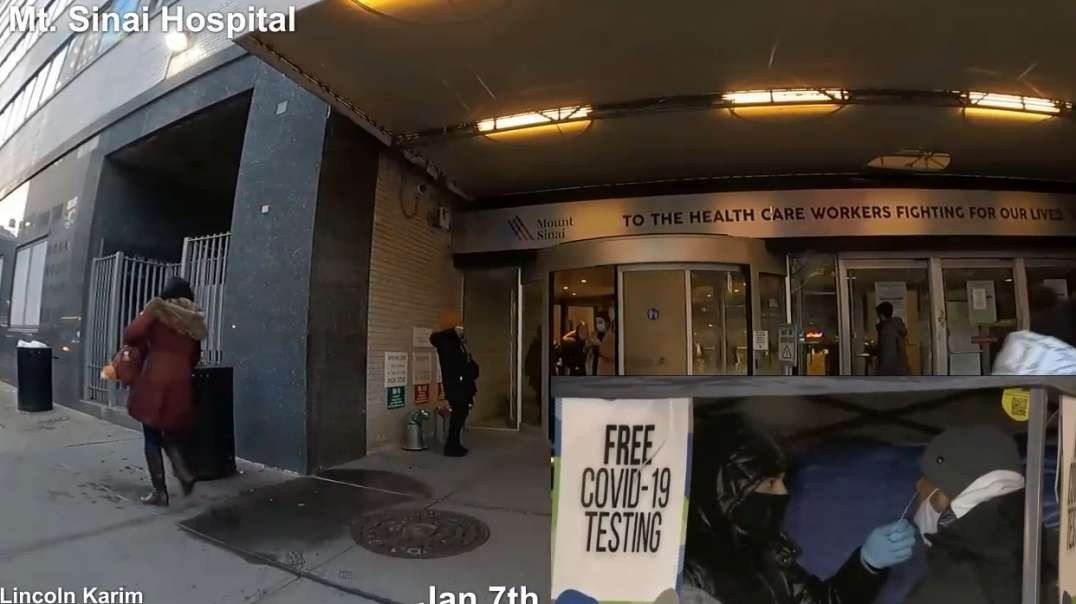 ⁣Jan7th NYC Hospitals Massive Omicron Explosive Surge Drive Around Street View & 2020 NY 48% ER Drop.mp4