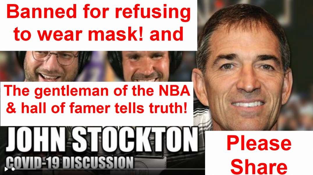 John Stockton, the gentleman of the NBA banned for speaking the truth .mp4
