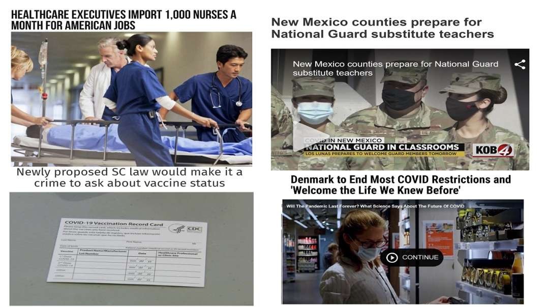 Healthcare Executives Import 1,000 Nurses a Month for American Jobs & Other News