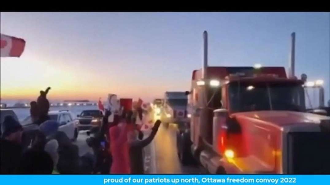 proud of our patriots up north, Ottawa freedom convoy 2022 .mp4