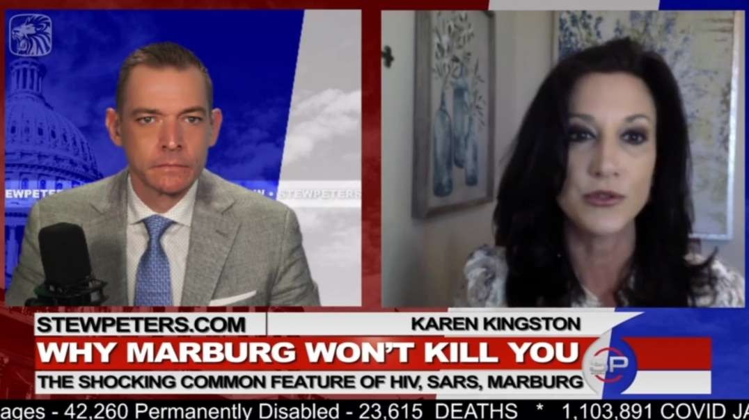 Karen Kingston - Weaponized Viruses Exposed: Mind-Blowing Discovery About HIV, SARS, & Marburg - Stew Peters Show