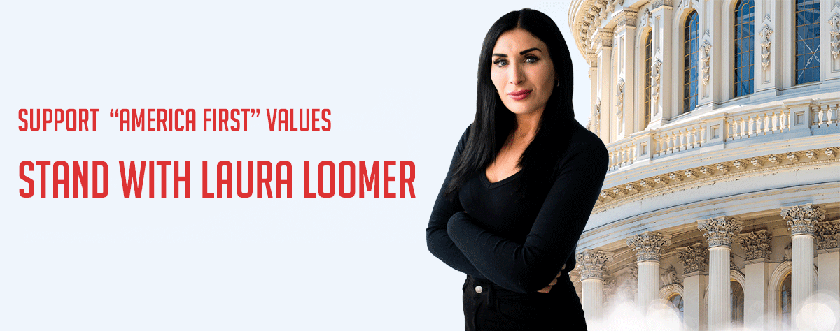 My 100_ support of Laura Loomer Is Running For US Congress In Florida DONATE TODAY @ LauraLoomerForcongress.com