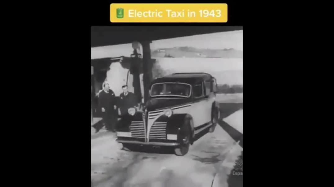 Electric Taxis Cars in 1943