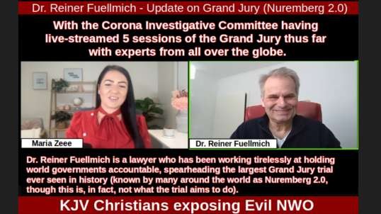 Dr. Reiner Fuellmich - Update on Grand Jury (Nuremberg 2.0)