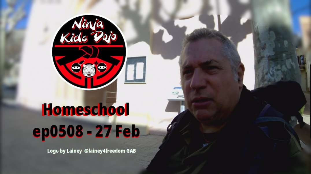 NINJA KIDS DOJO HOMESCHOOL 2022 - Sunday, Feb 27 Lesson