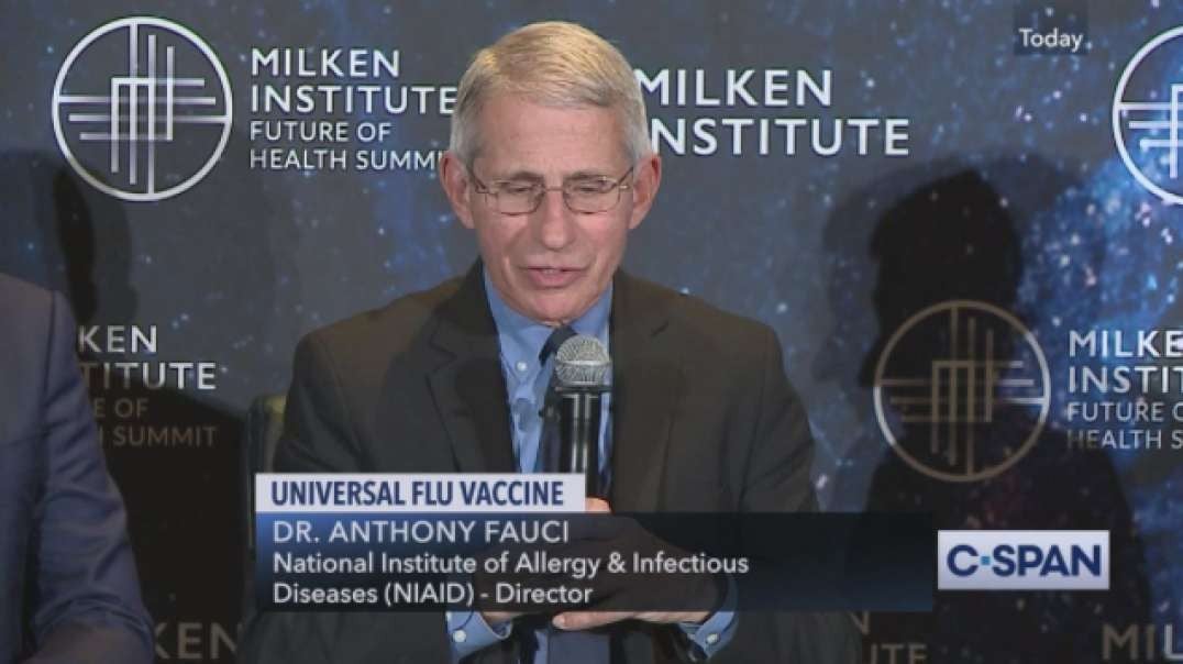Dr. Fauci and Dr. Bright plan the pandemic in advance