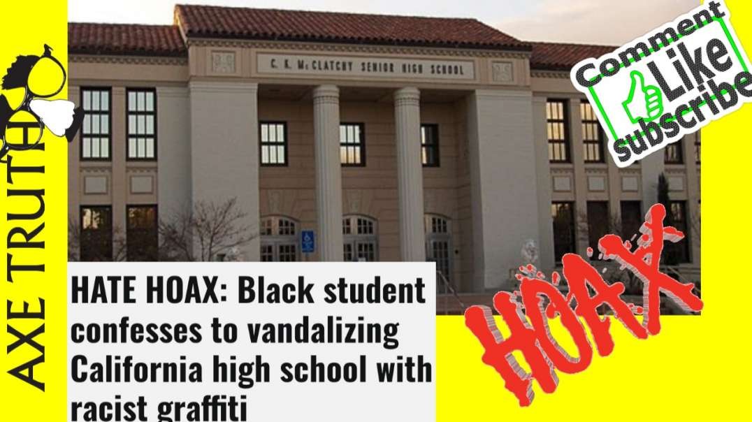 Black Female student Confesses to vandalizing High School with racist graffiti