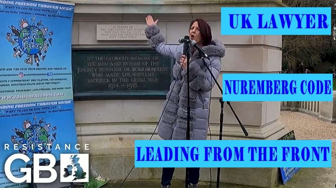 LAWYER, ANNA De BUISSERET SERVES URGENT PUBLIC NOTICE CRIMINAL INVESTIGATION INTO THE COVID JAB.mp4