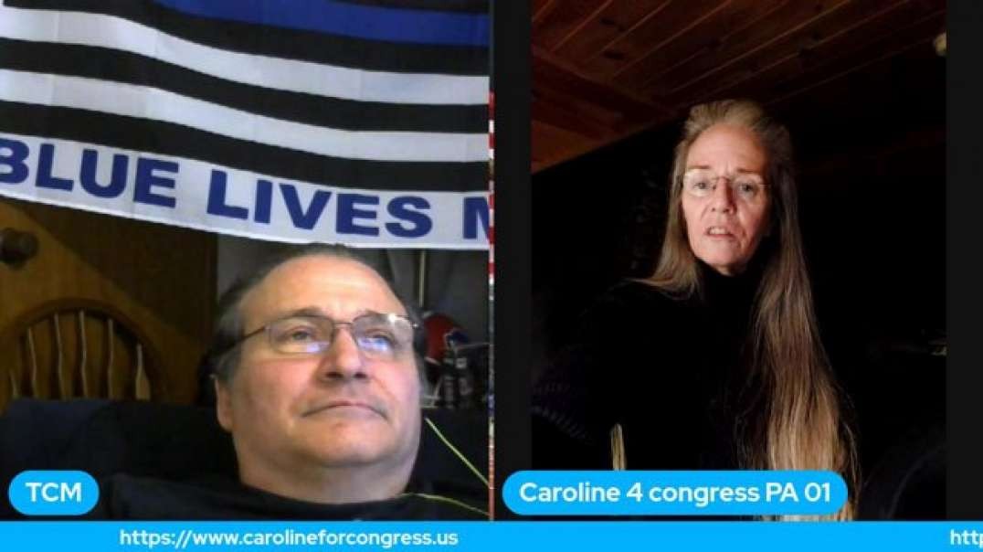 Caroline Avery for congress PA-1  comes on to talk about her race for congress