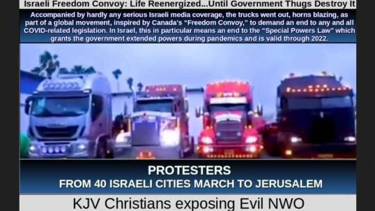 Israeli Freedom Convoy: Life Reenergized .. Until Government Thugs Destroy It