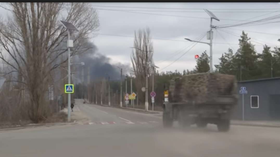 Sound of bombing heard near Ukraine frontline _ AFP.mp4