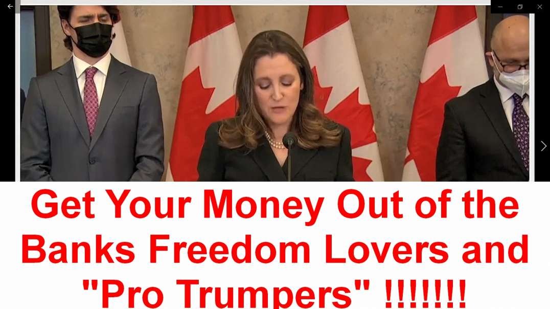 Get Your Money Out of the Banks Pro Trumpers and Freedom Lovers  .mp4