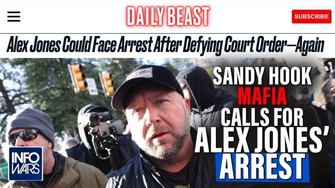 Sandy Hook Mafia Calls For Alex Jones’ Arrest- Legendary Talk Show Host Responds