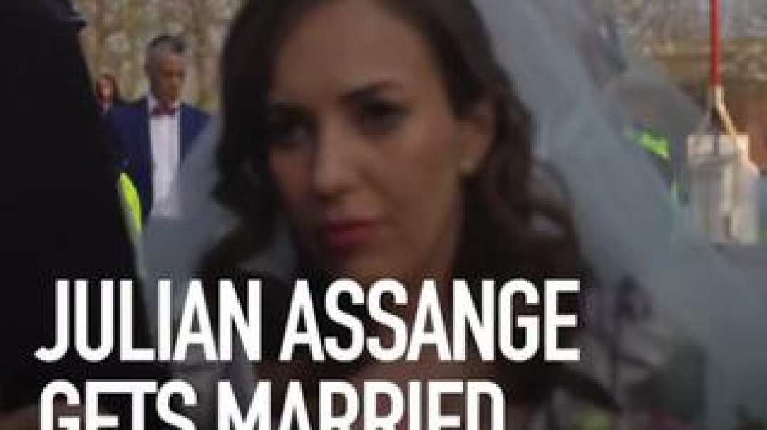 Julian Assange gets married in Belmarsh prison