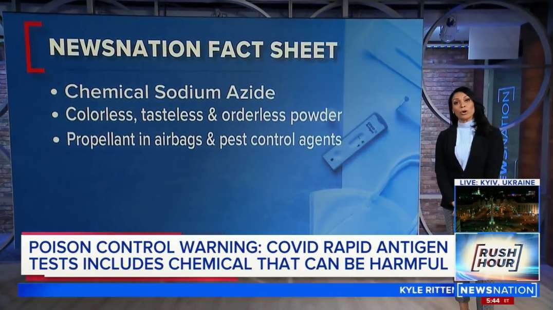 Poison Control issues warning about COVID-19 rapid antigen tests .