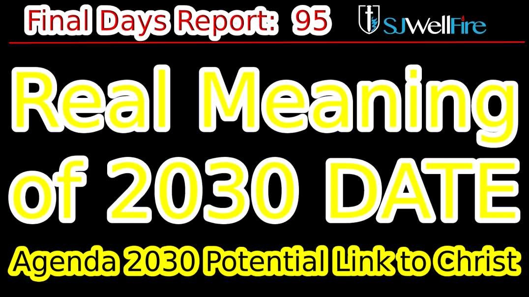 Is there an Esoteric meaning of the 2030 Agenda / 2030 Date?