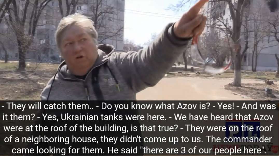 March28 Mariupol Ukraine Russia War Witnesses Discuss Human Shields Issue (Special Report).mp4