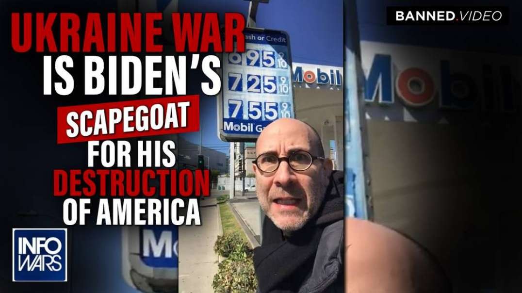 Biden Administration Loves The Conflict In Ukraine As It's The Perfect Scapegoat For Their Destruction Of America