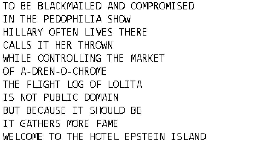 hotel epstein island