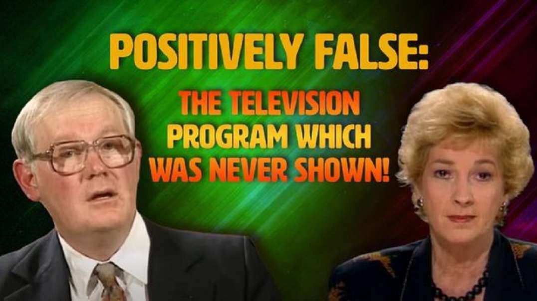 HIV HOAX same as C0vid HOAX - The Television Program Which Was Never Shown!