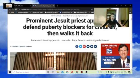 Satanic Jesuit Priest Defends Puberty Blockers For Children