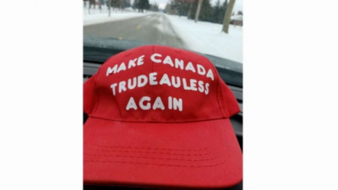 NAZI Christia Freeland Who Banned Trucker Protests Marches With Stand Ukraine Protest In Canada.mp4
