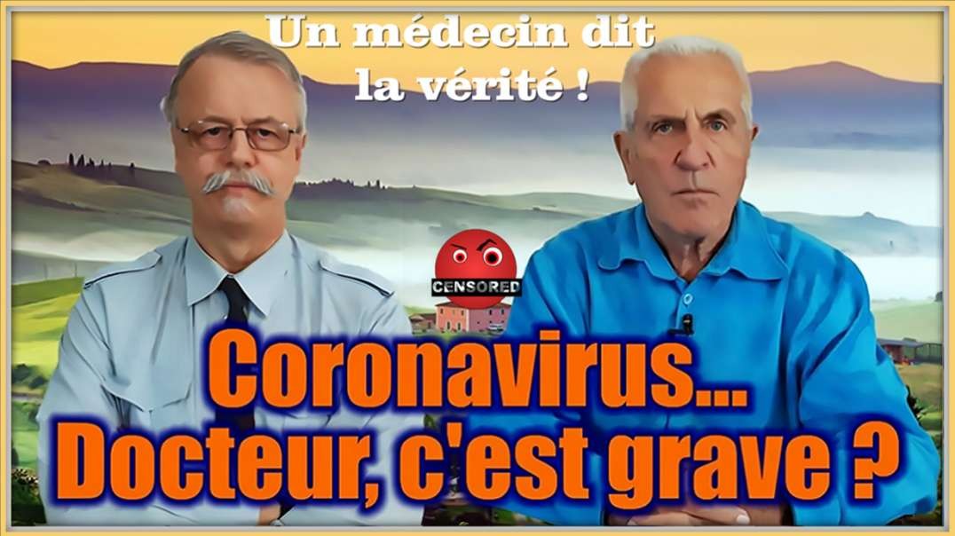 [CENSURE Y🚫UTUBE] AGORATV / Jasper Mader - Un médecin dit la vérité !!!