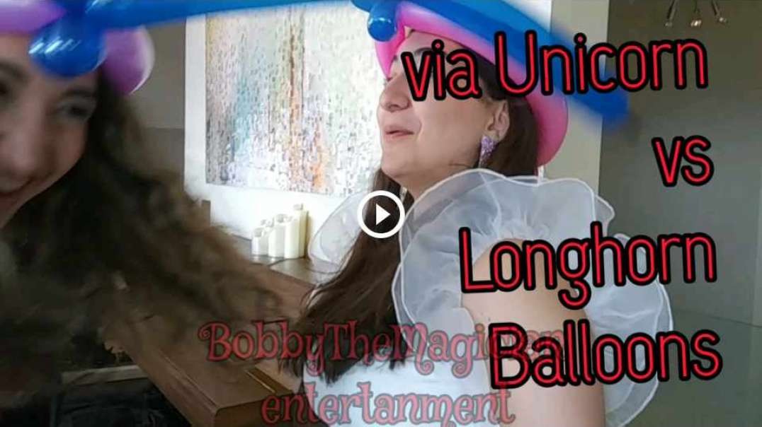 How  West Vancouverites Found Their  Inner Child  via Unicorn vs Longhorn Balloons