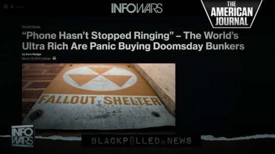 Elites Panic-Buy Bunkers As They Push For Nuclear War