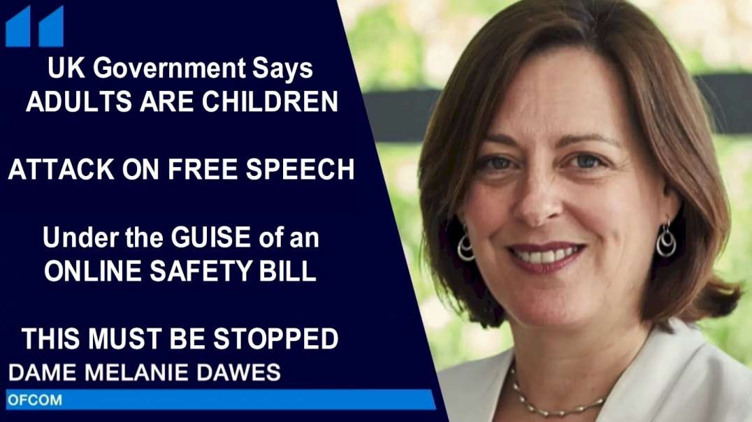 OPPOSE THE UK GOVERNMENTS ONLINE SAFETY BILL OR LOOSE FREEDOM OF SPEECH ON SOCIAL MEDIA.mp4