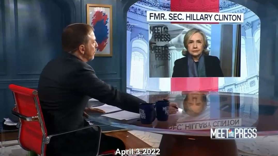 April 3rd  NWO Hillary Clinton Interview ‘We Have To Double Down On The Pressure’ On Russia.mp4