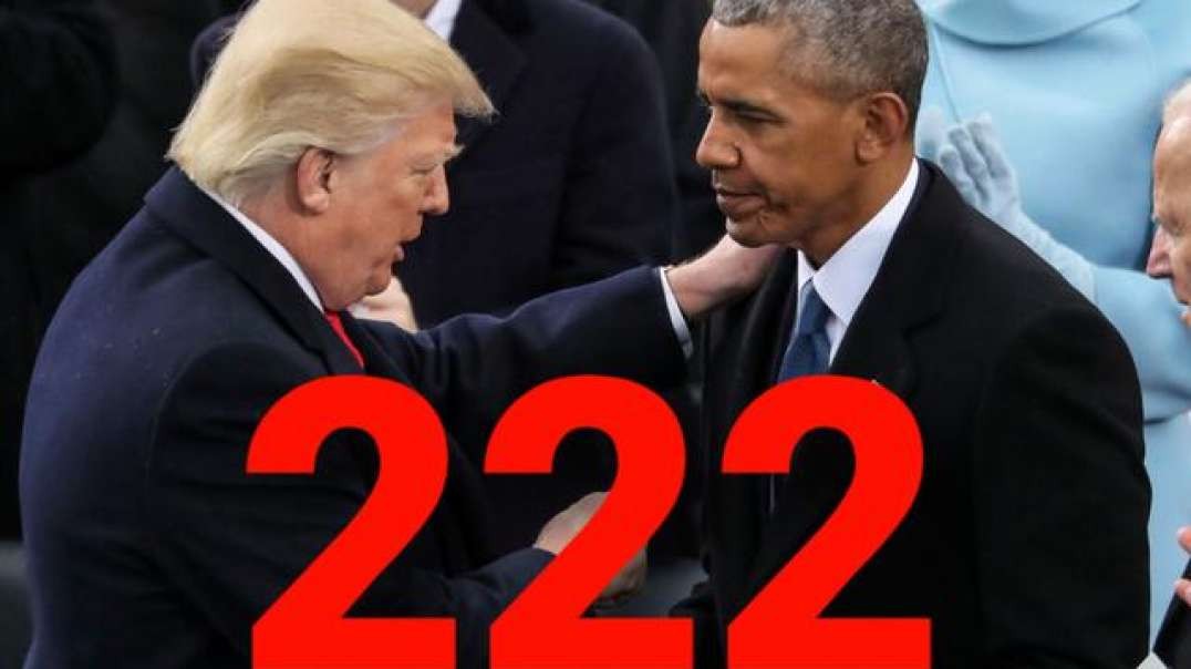 BARACK OBAMA THE ANTICHRIST! PRESIDENT TRUMP: 222 GEMATRIA
