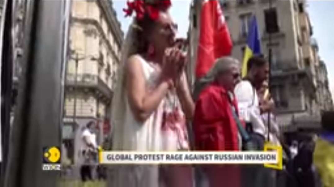 Global protest rage against Russian invasion of Ukraine _ World Latest English N.mp4
